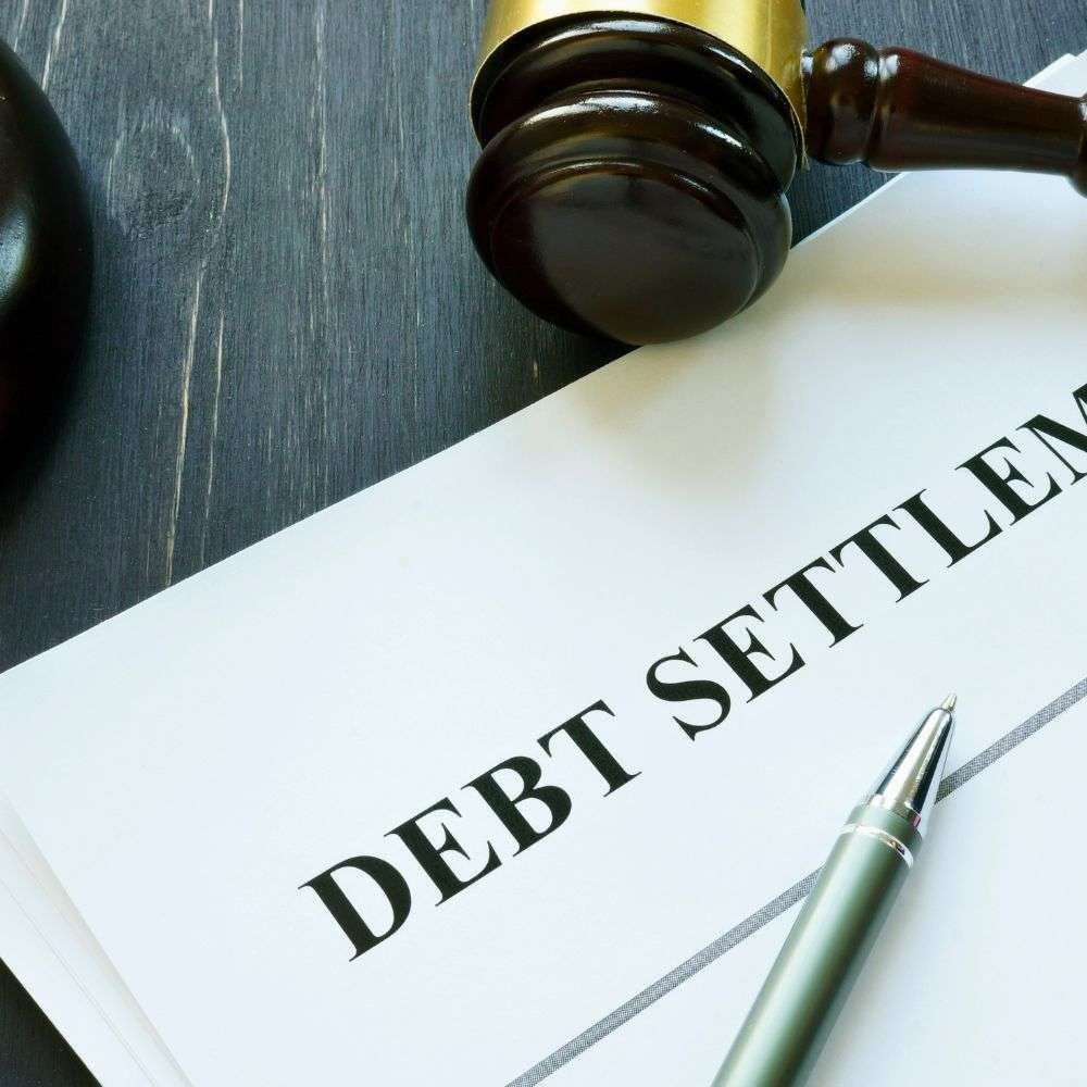 Debt settlement agreement document representing successful recovery