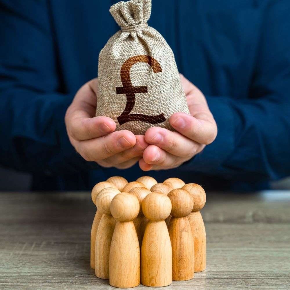 Financial insolvency concept showing inability to repay debt